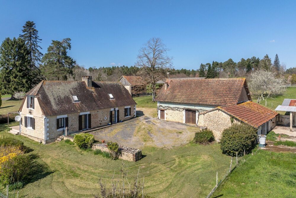 Vente Maison Corps de ferme en pierre - Un coin de paradis pour les amoureux de nature et de liberté Saint geyrac