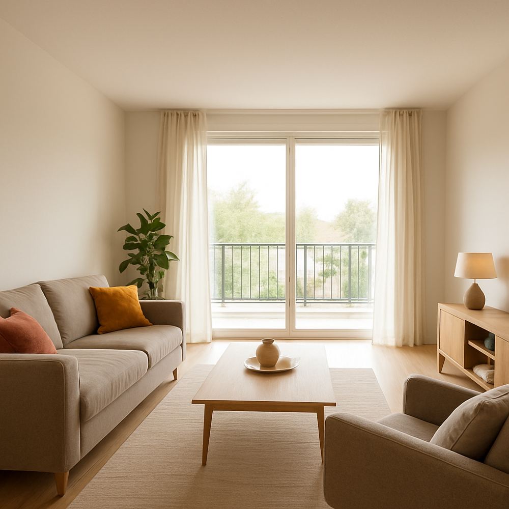 Appartement 3 pièces de 80 m2 (Sergy)