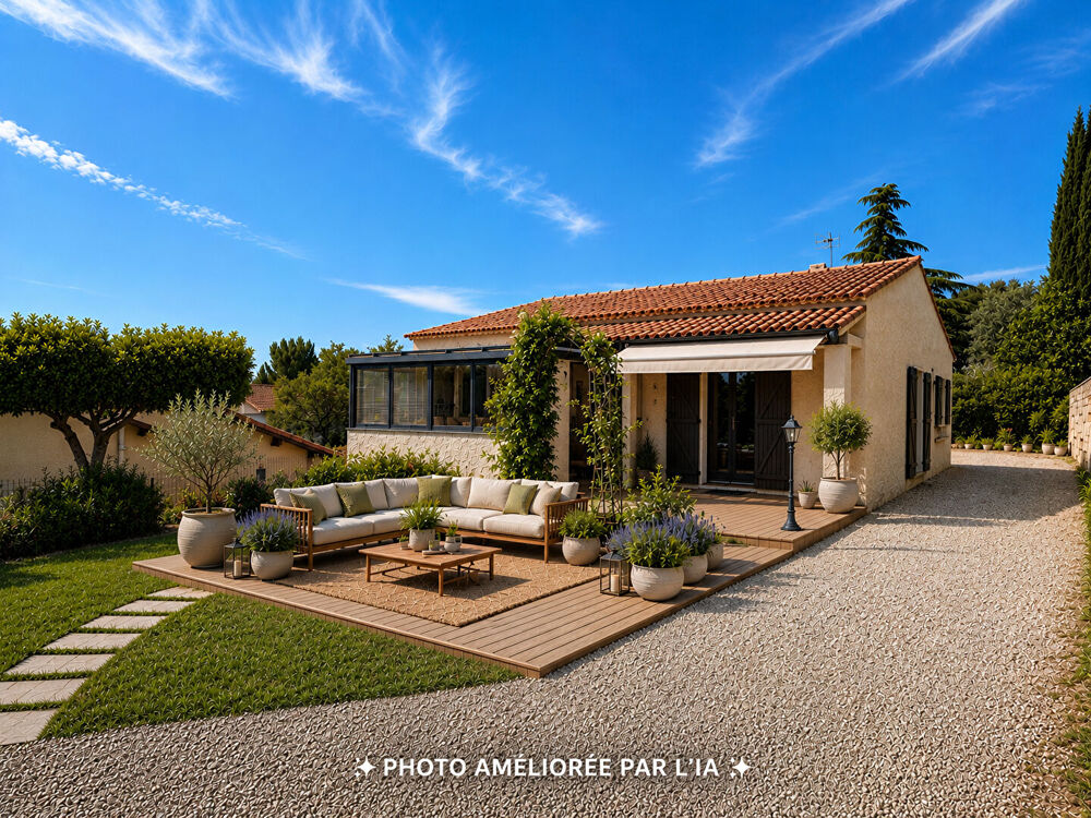 A VENDRE EN EXCLUSIVITÉ Maison T4 de 110 m² sur une belle parcelle de 1015 m² secteur des Aubagnens 13190 Allauch