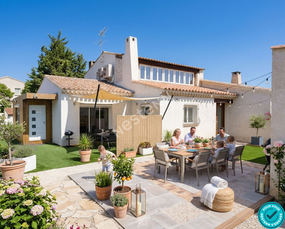Vente Maison Maison d'exception à La Ciotat - 5 pièces, 2 Suites Parentales en RDC & dépendance R+1. La ciotat