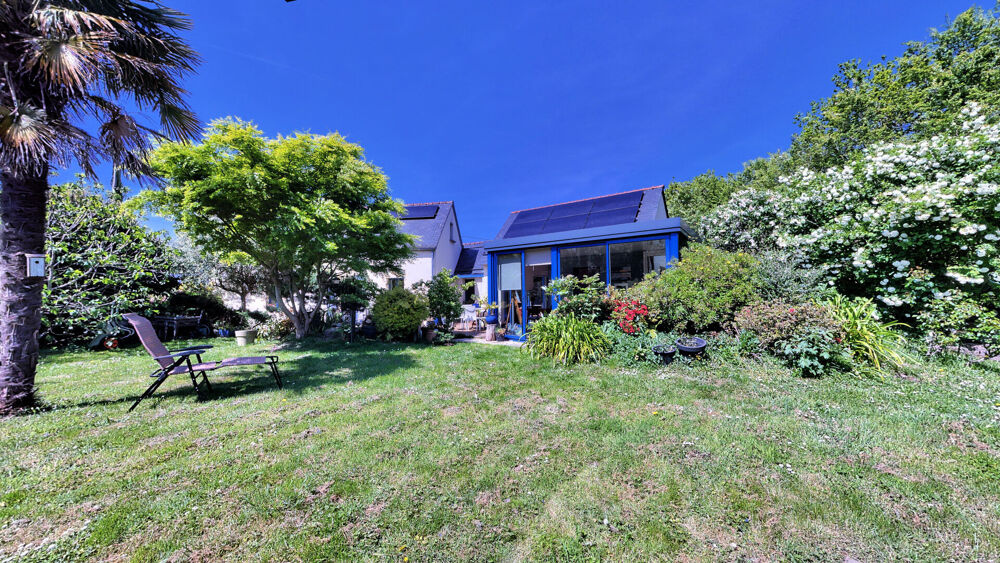 Vente Maison Fouesnant, jolie maison rénovée, 3 chambres, sur un terrain paysagé de 1500 m², à 1.4 km de la plage ! Fouesnant