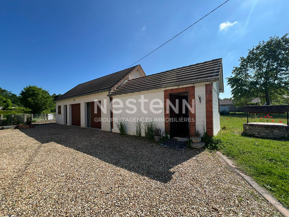 Maison type longère 5 pièces à vendre à Gièvres (41) avec terrain de 2115 m².