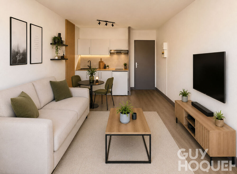 Studio 21 m² ? Résidence sécurisée à 5 min à pied de la gare