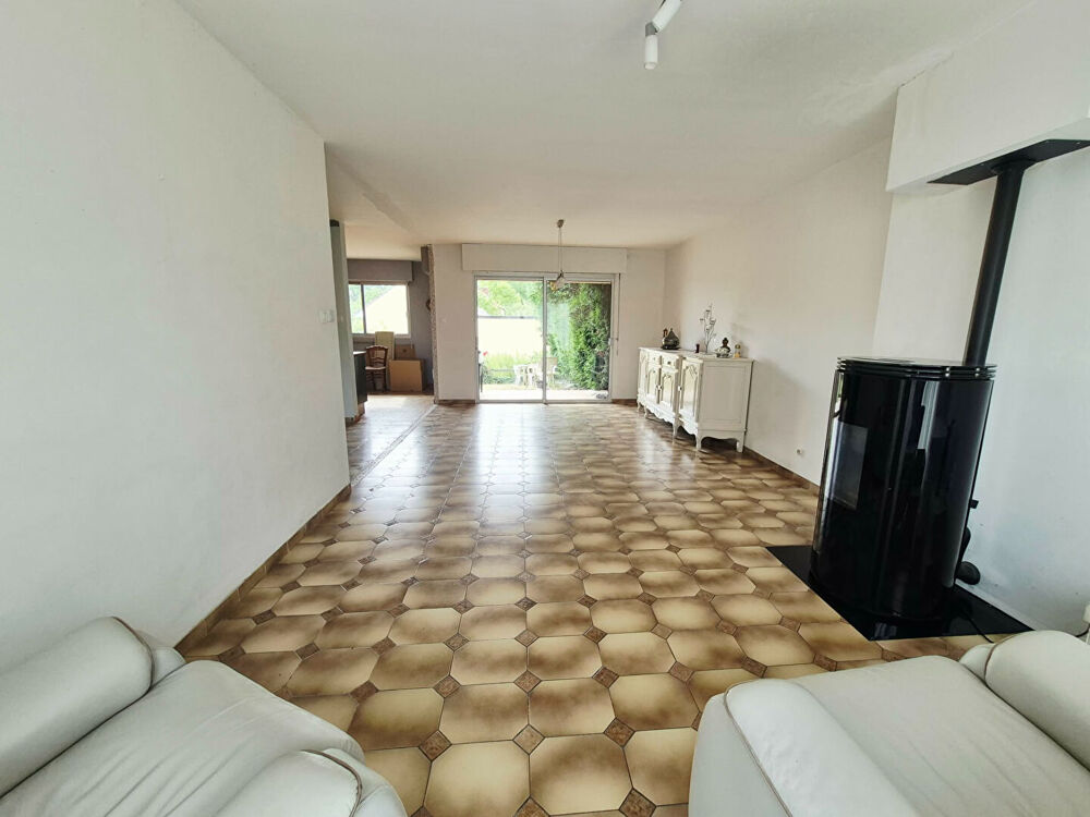 Vente Maison Maison Individuelle Burbure 4 chambres 1 bureau sous sol jardin Burbure