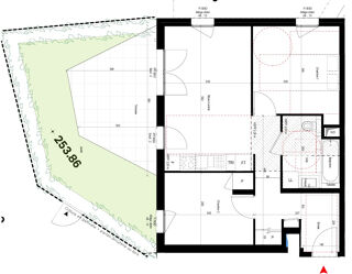  Appartement � vendre 3 pi�ces 55 m�