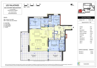  Appartement  vendre 4 pices 1 m