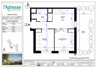  Appartement � vendre 2 pi�ces 38 m�