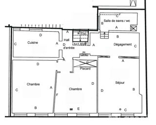  Appartement à vendre 3 pièces 79 m²