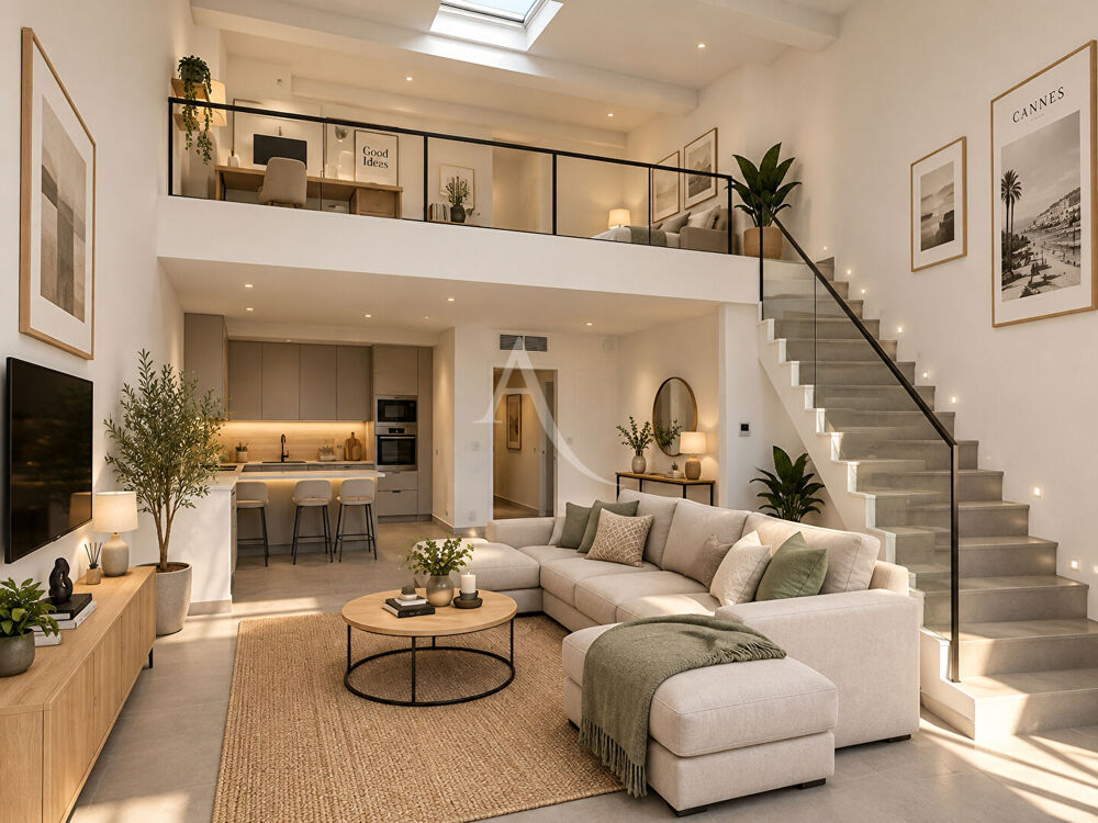 Vente Appartement Triplex à proximité immédiate de Cannes Banane, des commerces et des plages Cannes