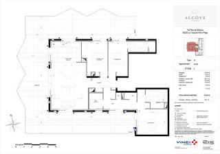  Appartement à vendre 4 pièces 101 m²