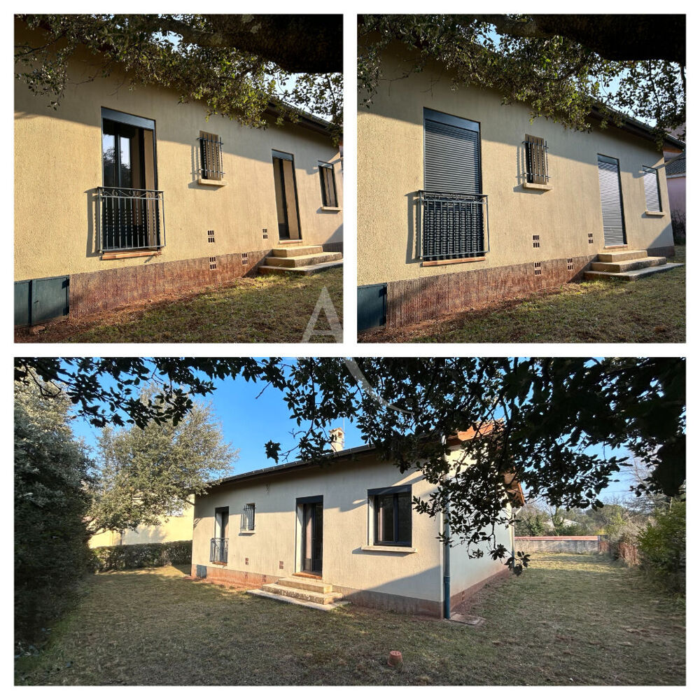 La Tour sur Orb Villa de plain pied avec garage et terrain d'environ 1200m²