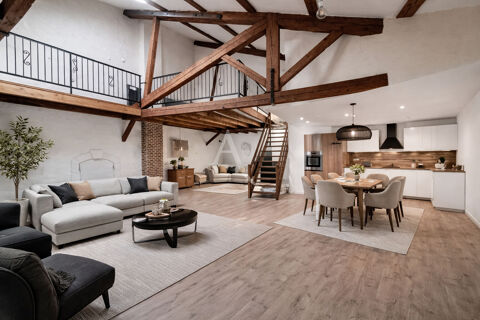   Proche Narbonne � 10 min, Appartement type loft 129m�  2 Chambres+ 1 bureau Appartement - 4 pi�ce(s) - 130 m�