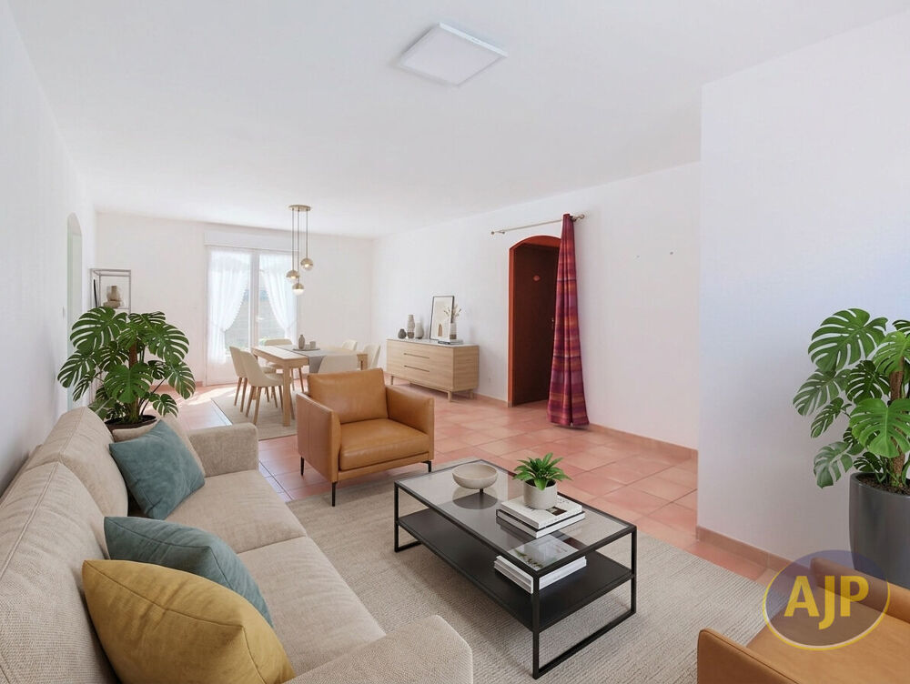 Plain-pied avec terrain de 955 m². Tout à pied & Impasse