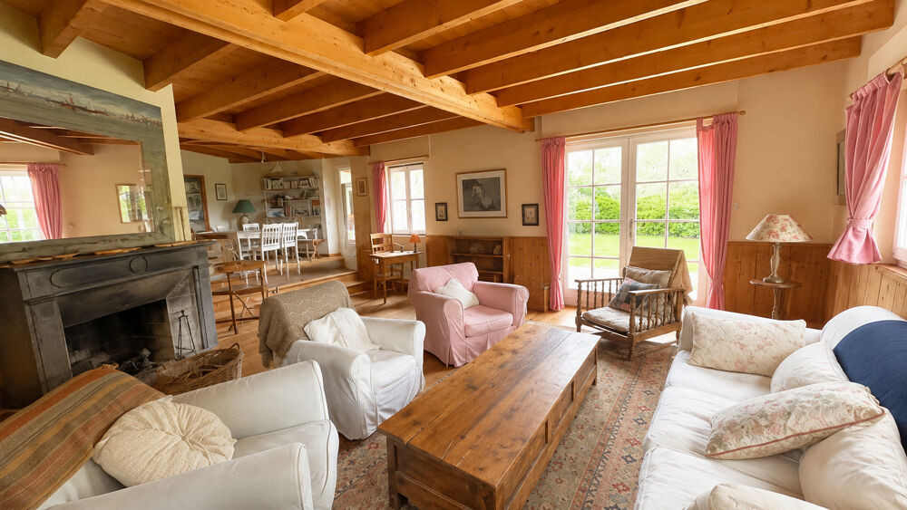 Vente Maison Fouesnant, Beg-Meil, une grande maison de 187 m², un beau jardin de 1300 m², la plage à pied ! Fouesnant