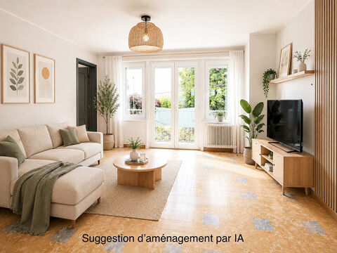   Appartement Lomme 60m²  - 4 pièces - balcon - loggia - cave Appartement - 4 pièce(s) - 60 m²