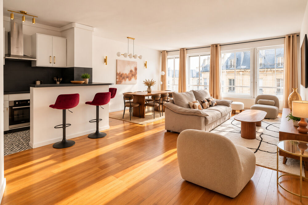 Vente Appartement Paris 16e - Avenue Marceau | Élégant appartement familial de 108,5 m² à proximité de l'Alma, de la Seine et du Triangle d'Or Paris 16