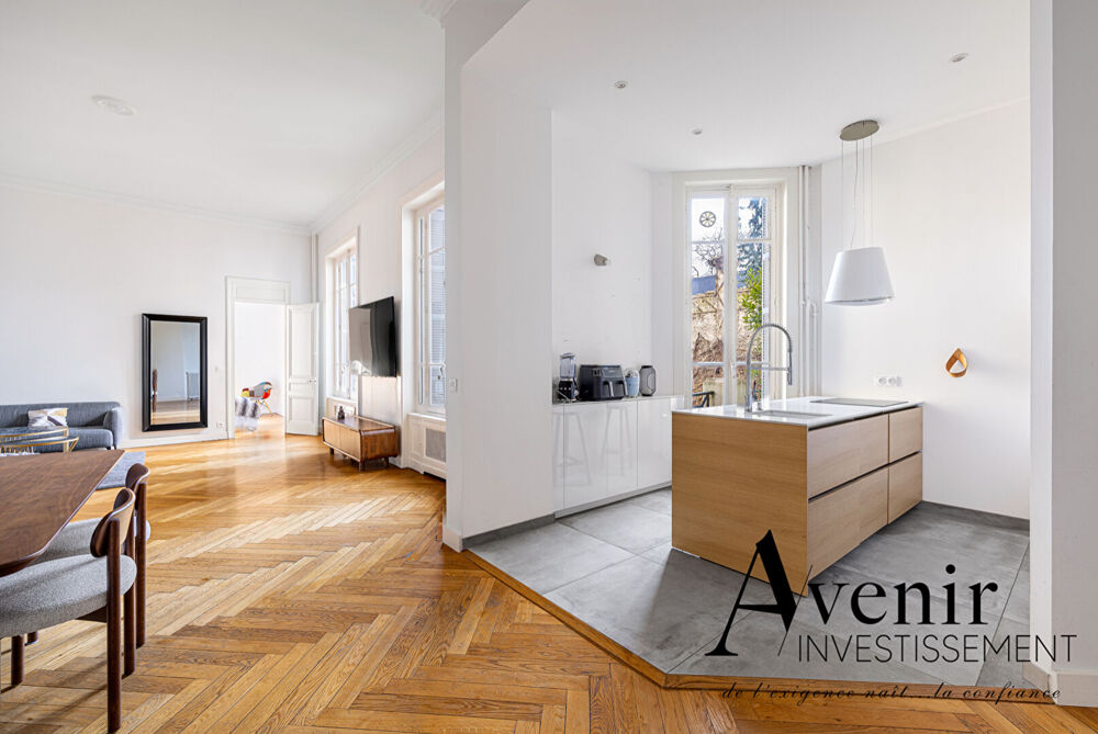 Vente Appartement Appartement T5 134m2 - 4 chambres - accès privé Parc Tête d'Or - Stationnements Lyon 6
