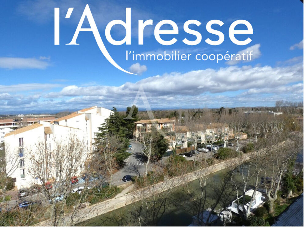 Vente Appartement Appartement Narbonne 3 pices 65 m2 quai d'Alsace vue Canal Narbonne