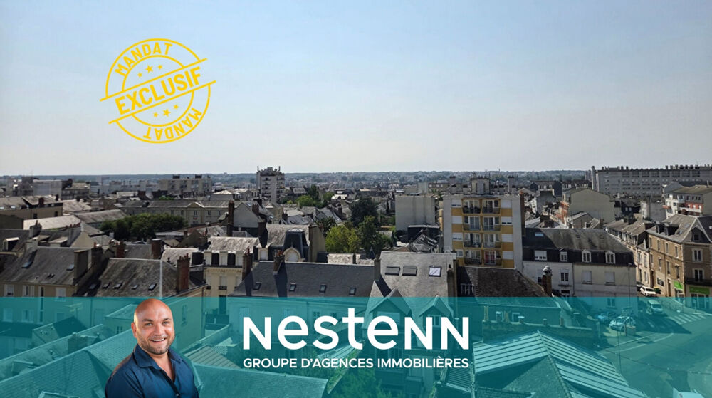 Vente Appartement LE MANS CENTRE-VILLE - 6ÈME ET DERNIER ÉTAGE - TERRASSE - PARKING Le mans