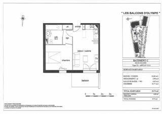  Appartement � louer 2 pi�ces 37 m�
