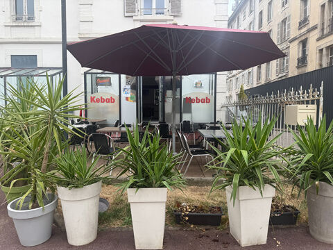   VITTEL - Fonds de commerce de restauration rapide avec terrasse aménagée 
