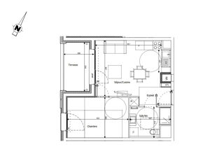  Appartement � vendre 2 pi�ces 38 m�