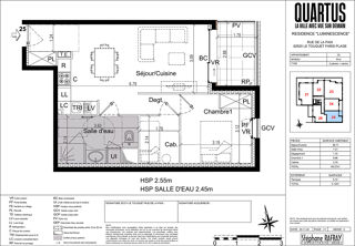  Appartement � vendre 2 pi�ces 49 m�