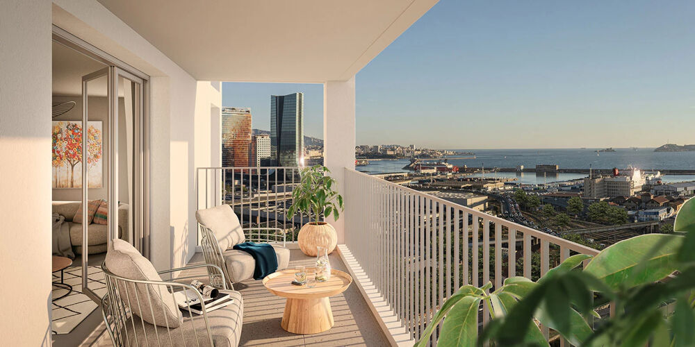 Vente Appartement APPARTEMENT T3 - VUE MER - MARSEILLE 15 Marseille 15