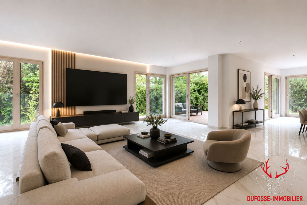 Annecy - Villa 6 pièces 240 m² et rez-de-jardin 110 m².