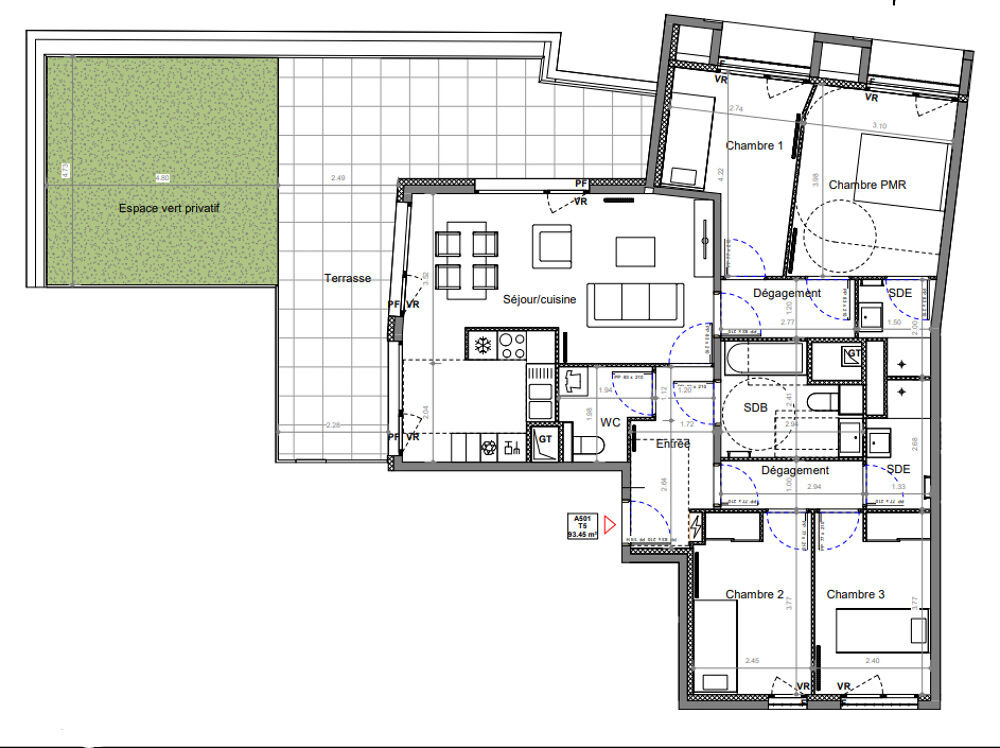 DERNIER ETAGE 5 PIECES - FRAIS DE NOTAIRE OFFERTS
