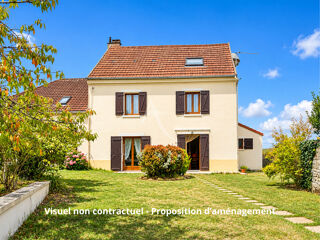 Vente Maison Maison ancienne de 122 m² avec 4 chambres et potentiel d'aménagement à Gaillon sur Montcient Gaillon sur montcient