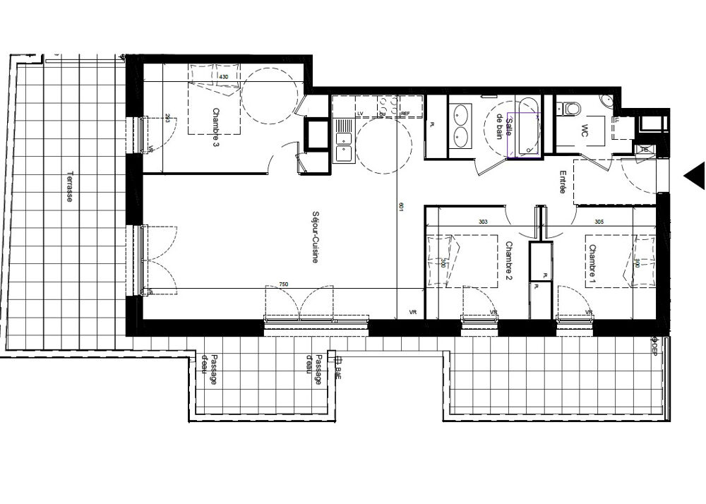 Vente Appartement Appartement Givors 4 pièces Dernier Etage Terrasse Givors
