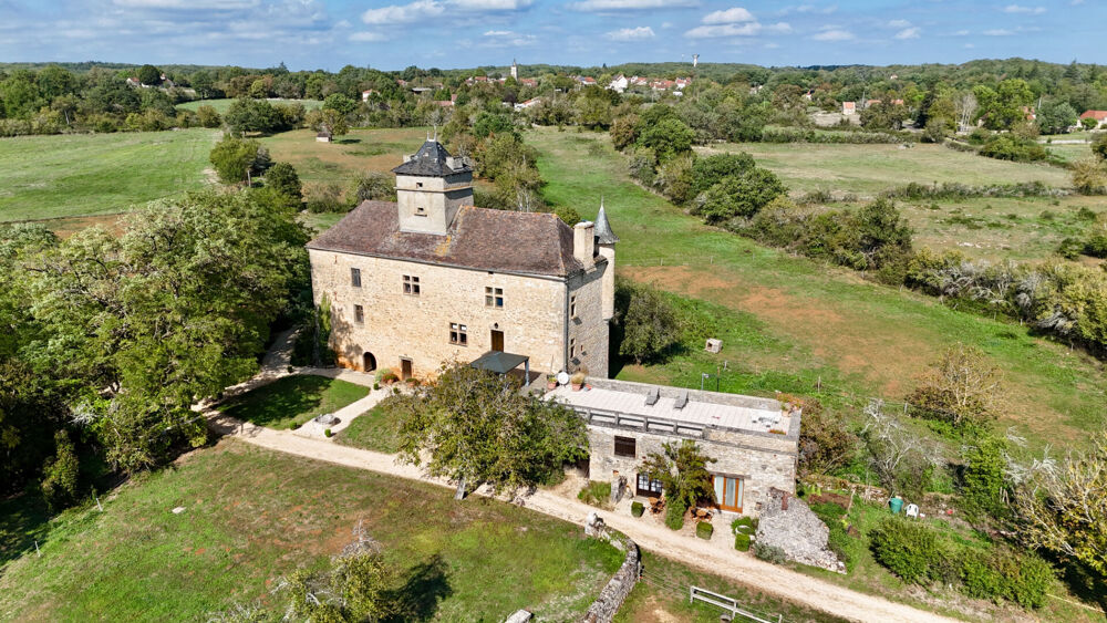 Vente Villa Château du XVIIe siècle ? 415 m² au coeur du causse de Limogne Promilhanes