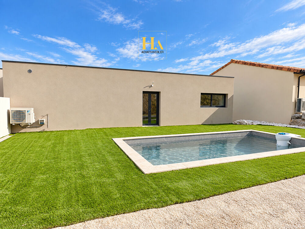 Vente Maison Maison Contemporaine Rochemaure 3 chambres, piscine, garage Rochemaure