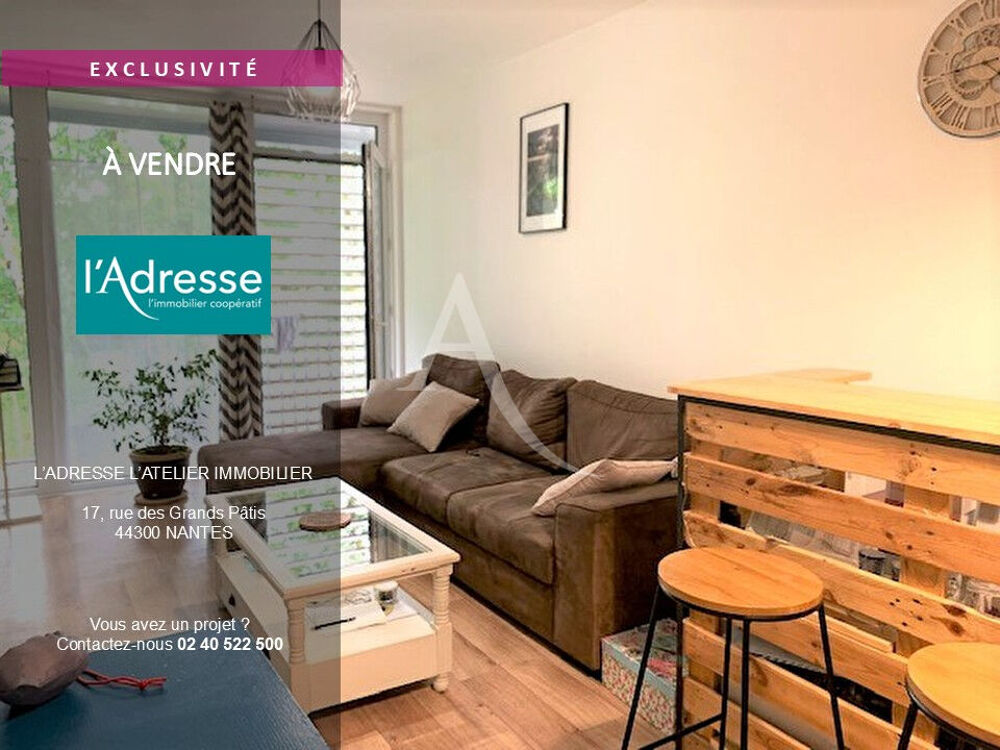 Appartement Nantes 2 pièce(s) 42.40 m2
