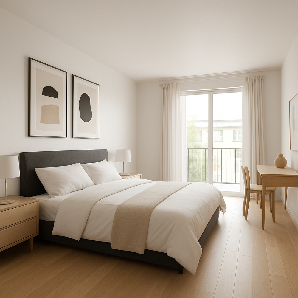 Appartement 2 pièces de 46 m2 (Bron)