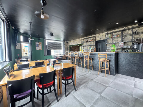   Fonds de commerce 126m² Bar- Brasserie - Friterie indépendante - Terrasse 