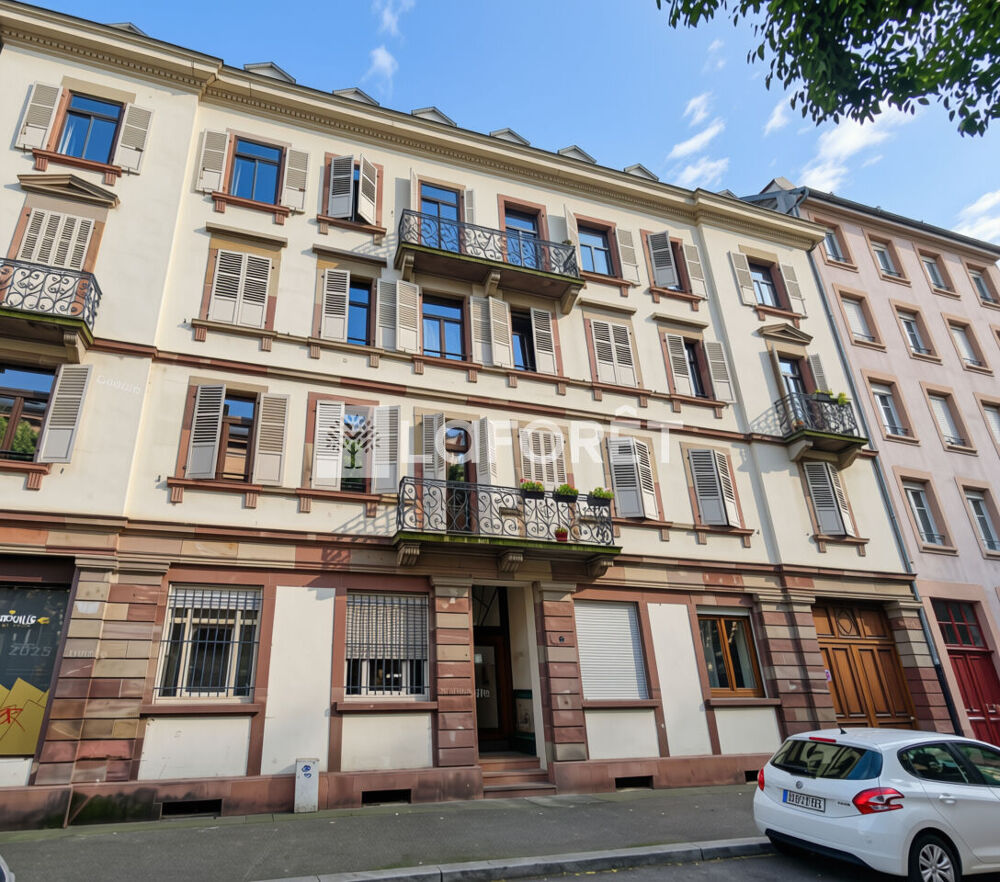 STRASBOURG QUARTIER GARE - Appartement de 42.92 m2 en rdc vendu loué