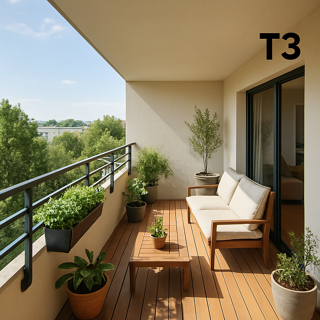  Appartement � vendre 3 pi�ces 64 m�