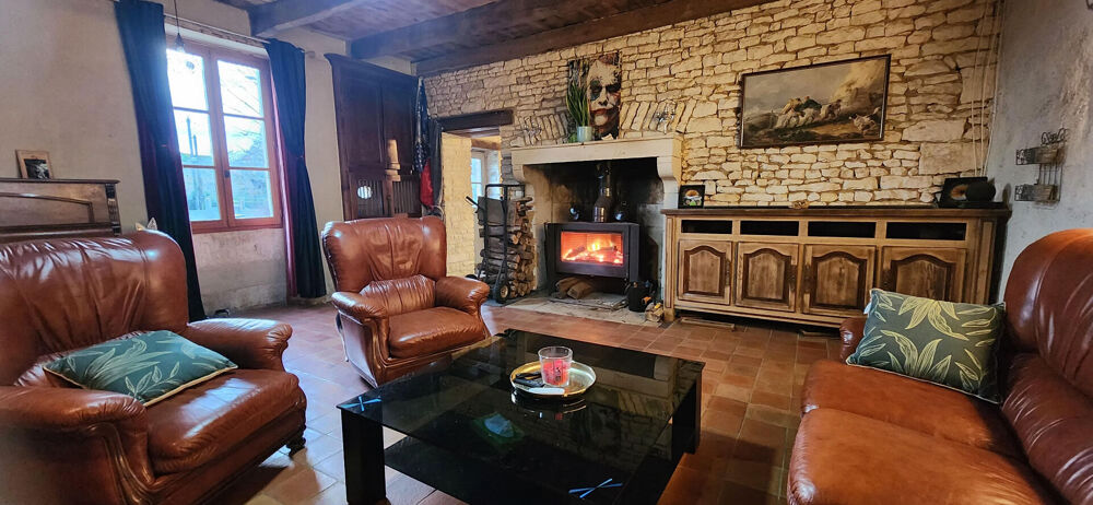 Vente Maison CHAUNAY - MAISON PIERRE - 4 CHAMBRES - JARDIN - DEPENDANCES Chaunay