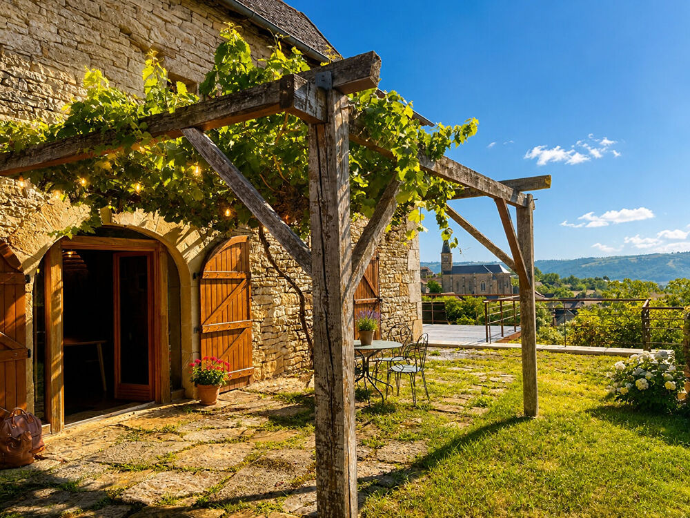 Vente Maison Ancienne grange partiellement rénovée avec vue panoramique - secteur Naussac Naussac