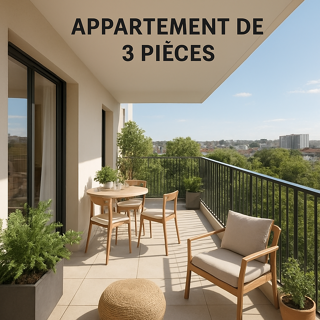  Appartement à vendre 3 pièces 61 m²