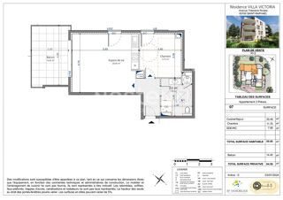  Appartement � vendre 2 pi�ces 52 m�