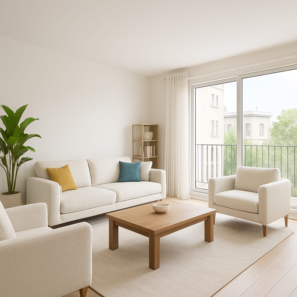 Appartement 3 pièces de 66 m2 (Suresnes)