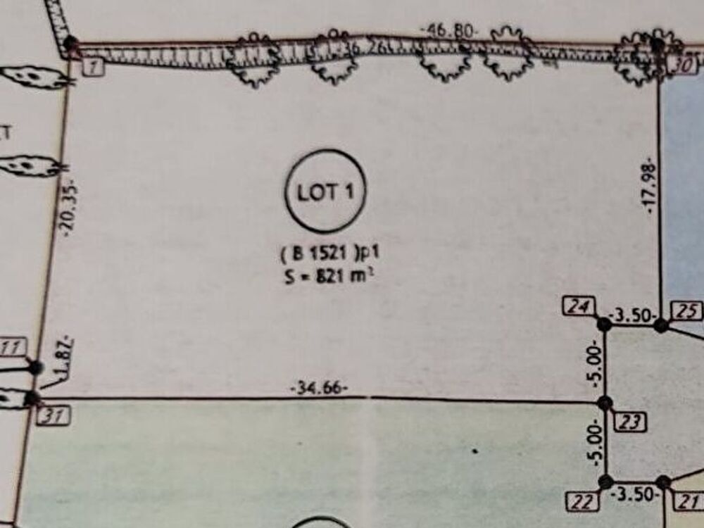 Vente Terrain Terrain Castelnau D Aude 821 m2 Castelnau d aude