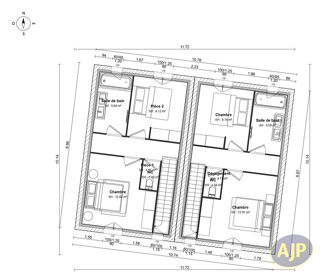Vente Terrain Investisseur - Terrain Cubzac Les Ponts 354 m2 Cubzac les ponts