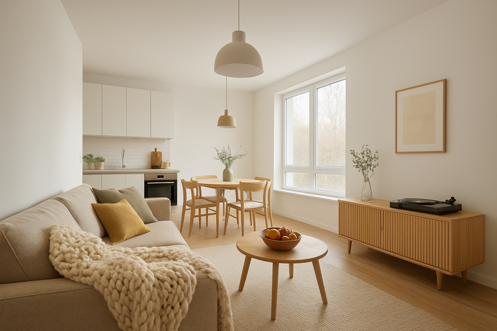 Appartement 2 pièces de 44 m2 (Guérande)