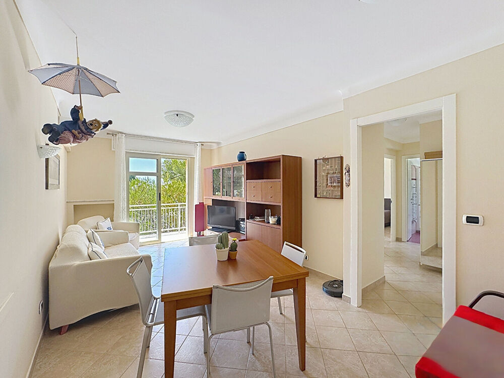 Vente Appartement 2 pièces avec parking et cave - vue mer - balcon et  toit terrasse Roquebrune-cap-martin