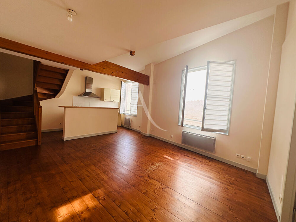 Duplex lumineux en plein coeur de ville avec parking sécurisé