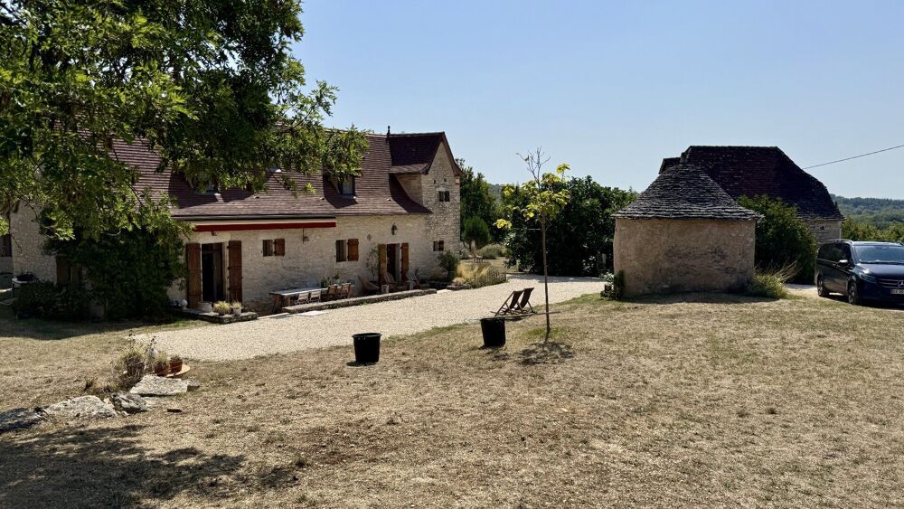 Vente Maison Corps de ferme restauré - 2 maisons indépendantes - 255 m2 habitables Cajarc